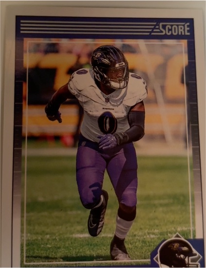 2024 Panini Score #26 Roquan Smith — front