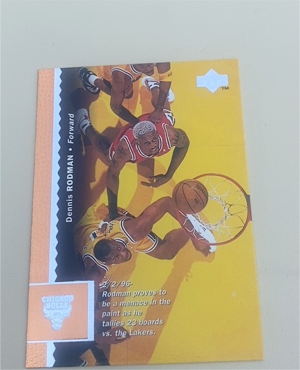 1996-97 Upper Deck #19 Dennis Rodman — front