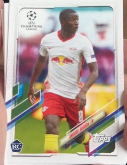 2020-21 Topps UEFA Champions League Japan Edition #23 Amadou Haidara — front