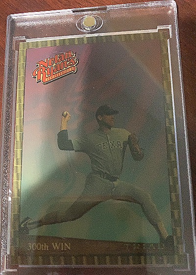 1993 Triad Whataburger Nolan Ryan Recollections #NNO Nolan Ryan 300th Win — front