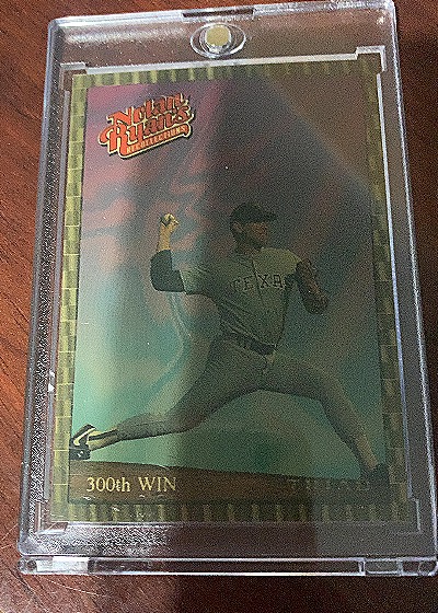1993 Triad Whataburger #9 Nolan Ryan 300th Win — front