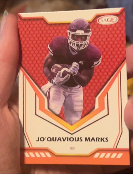 2024 SAGE #36 Jo'Quavious Marks — front