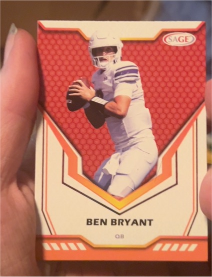 2024 SAGE HIT #45 Ben Bryant — front