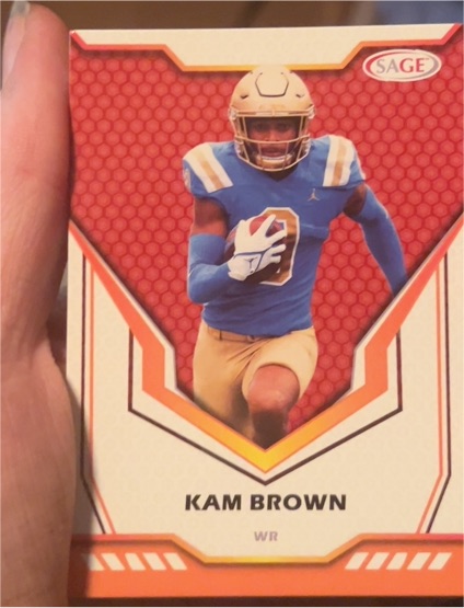 2024 Sage Low Series #47 Kam Brown — front