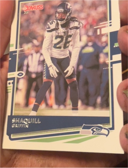 2020 Donruss #227 Shaquill Griffin — front