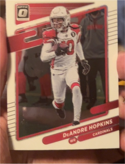 2021 Donruss Optic #177 DeAndre Hopkins — front