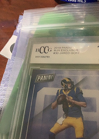2018 Panini MJH Exclusive #30 Jared Goff — front
