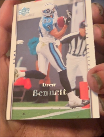 2007 Upper Deck Drew Bennett — front