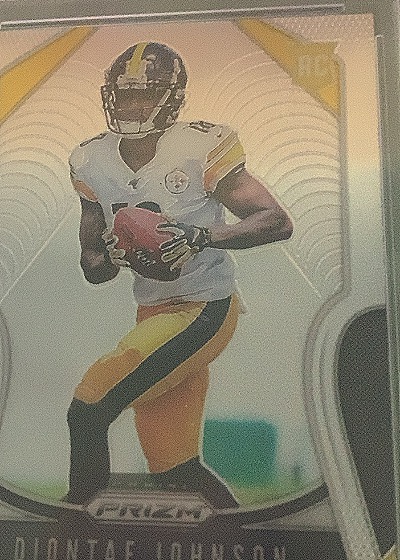 2019 Panini Prizm Football Rookies #342 Diontae Johnson — front