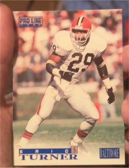 1996 Pro Line #309 Eric Turner — front