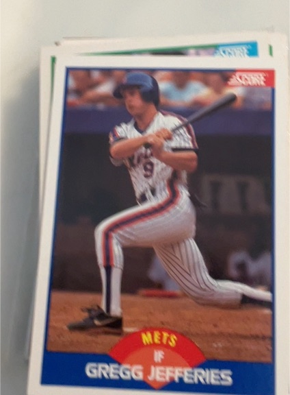 1992 Score #683 Gregg Jefferies — front