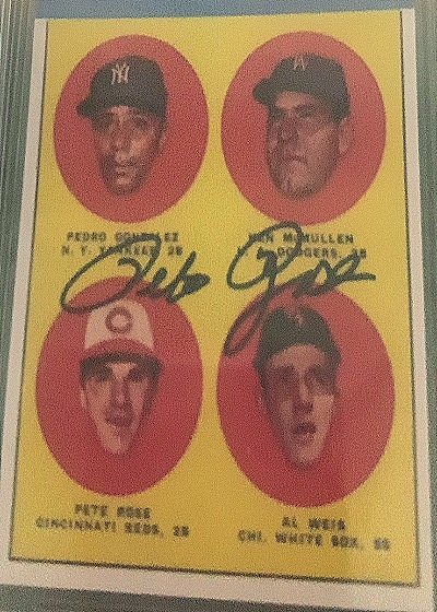1962 Topps #55 AL ERA Leaders Pedro Ramos Bob Mullen Pete Rose Al Weis — front