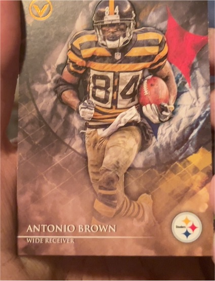 2014 Topps Valor #135 Antonio Brown — front