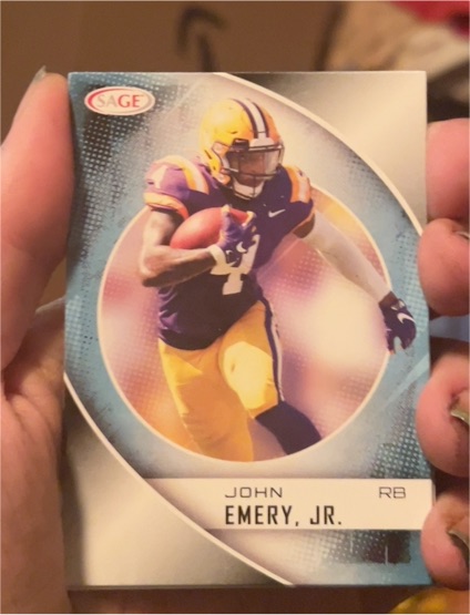 2023 Sage Low Series #47 John Emery Jr. — front