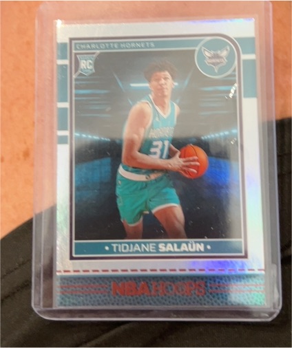 2024-25 Panini NBA Hoops #236 Tidjane Salaun — front