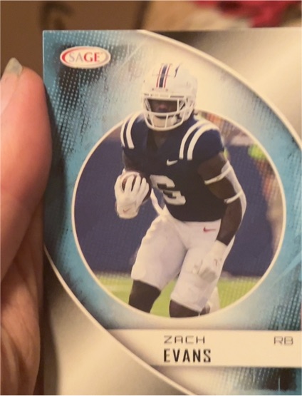 2023 SAGE Low Series #7 Zach Evans — front