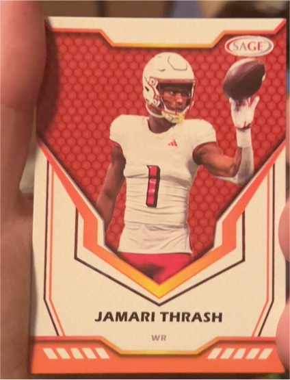 2024 SAGE HIT #23 Jamari Thrash — front