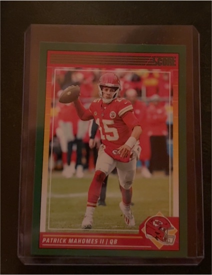 2024 Panini Score #137 Patrick Mahomes II — front