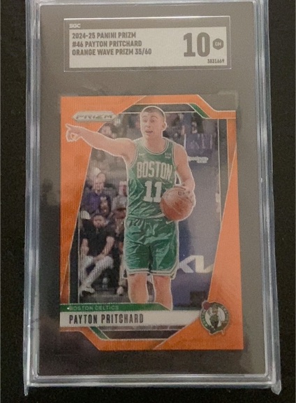 2024-25 Panini Prizm #46 Payton Pritchard — front