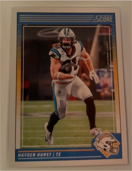 2024 Panini Score #40 Hayden Hurst — front