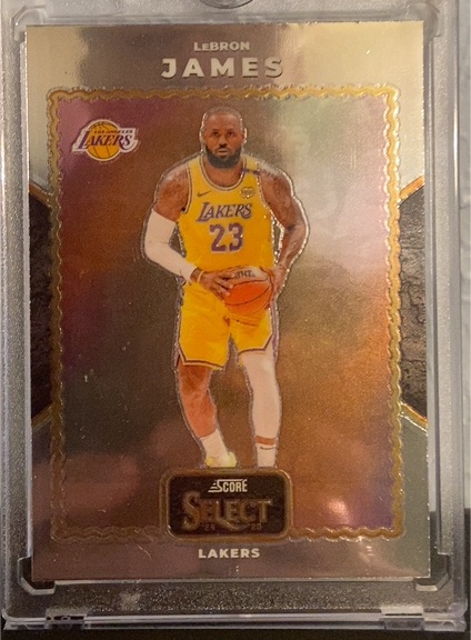 2024-25 Panini Select Basketball #3 LeBron James — front