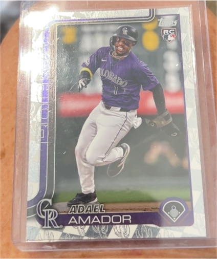 2025 Topps Chrome #255 Adael Amador — front