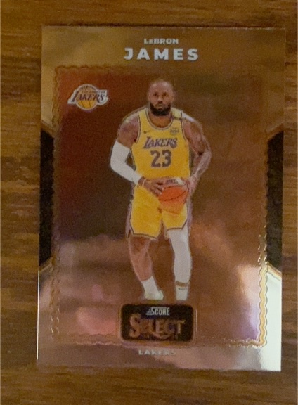 2024-25 Panini Select Basketball #3 LeBron James — front