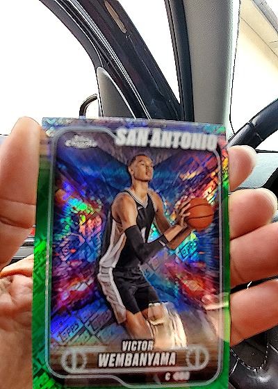 2024-25 Topps Chrome #193 Victor Wembanyama — front