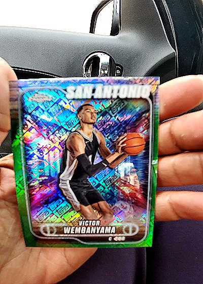 2024-25 Topps Chrome #193 Victor Wembanyama — front