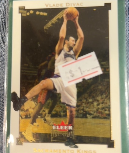 2002-03 Fleer Premium #44 Vlade Divac — front