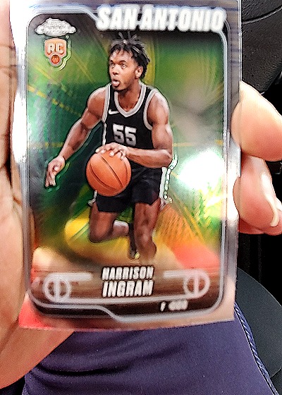 2024-25 Topps Chrome #179 Harrison Ingram — front