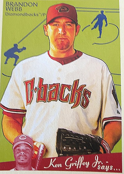2008 Upper Deck Goudey #3 Brandon Webb — front