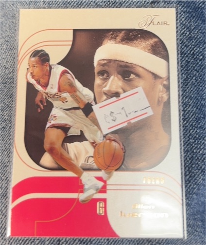 2002-03 Fleer Flair #3 Allen Iverson — front