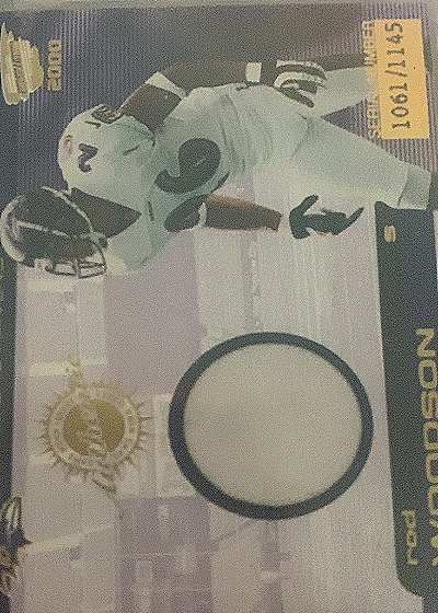 2000 Topps #100 Rod Woodson — front