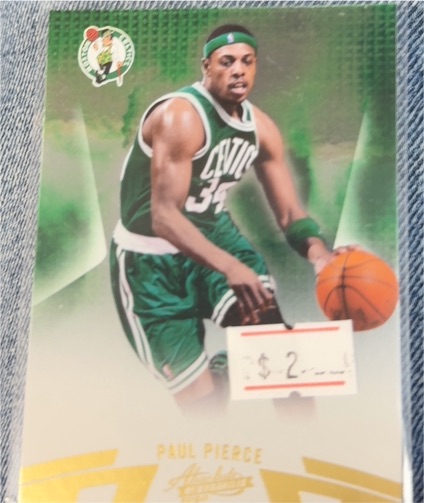 2010 Panini Absolute Memorabilia #9 Paul Pierce — front