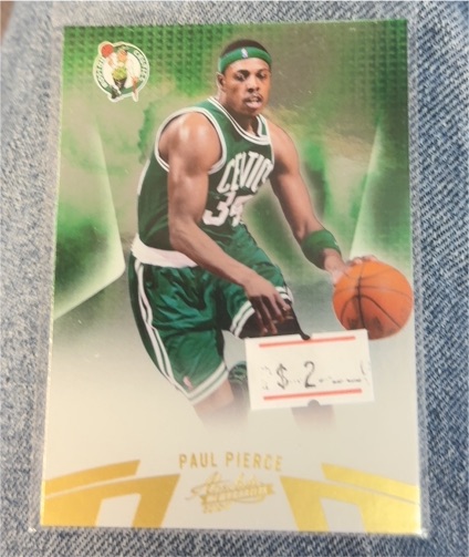 2007-08 Fleer Hot Prospects Stat Tracker #35 Paul Pierce — front