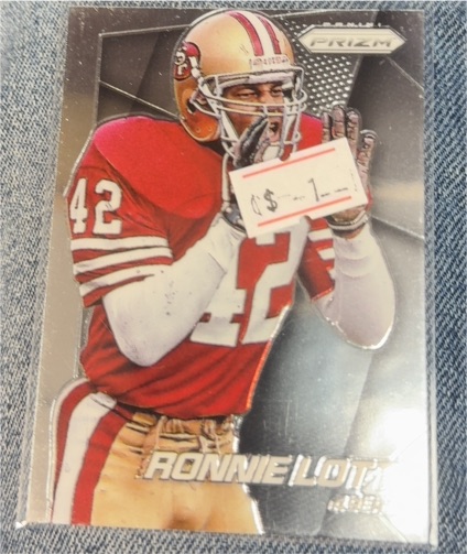 2014 Panini Prizm #128 Ronnie Lott — front