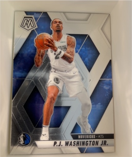 2024-25 Panini Mosaic #25 P.J. Washington Jr. — front