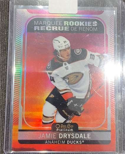 2021-22 O-Pee-Chee Platinum #207 Jamie Drysdale — front