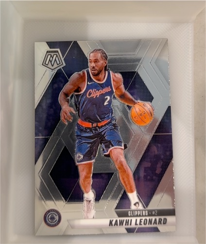 2019-20 Panini Mosaic #2 Kawhi Leonard — front