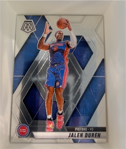 2024-25 Panini Mosaic #15 Jalen Duren — front