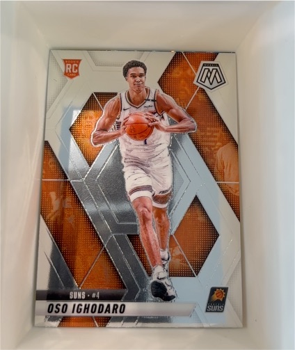 2024-25 Panini Mosaic #221 Oso Ighodaro — front