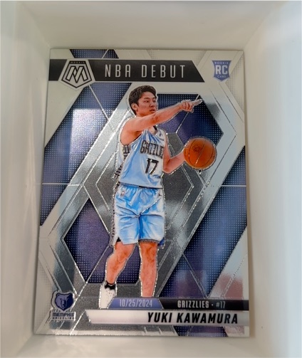 2024-25 Panini Mosaic NBA Debut #265 Yuki Kawamura — front