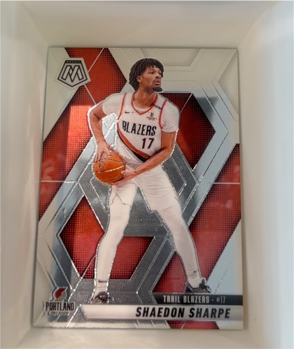 2019-20 Panini Mosaic #17 Shaedon Sharpe — front