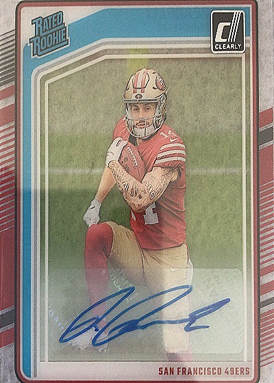 2024 Donruss Clearly Rated Rookie #384 Brock Purdy — front