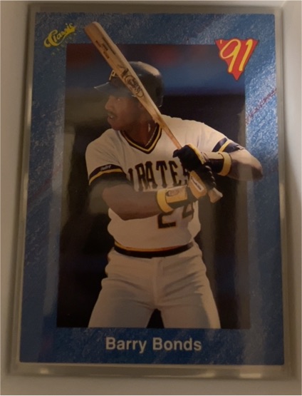 1991 Classic I #T81 Barry Bonds — front