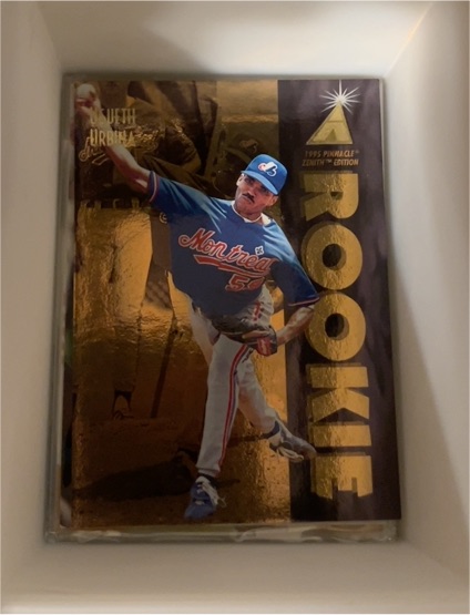 1995 Pinnacle Zenith Edition #141 Ugueth Urbina Rookie — front