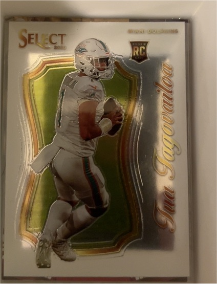 2020 Panini Select Certified Rookies #SCR-3 Tua Tagovailoa — front