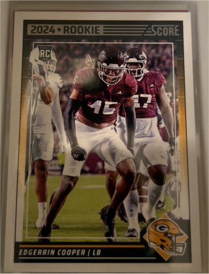 2024 Panini Score #341 Edgerrin Cooper — front