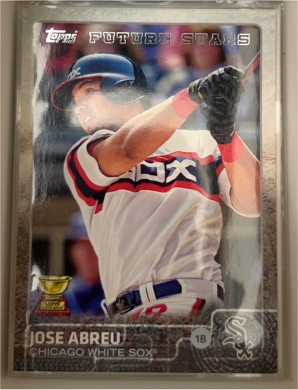 2015 Topps #176 Jose Abreu Future Stars — front